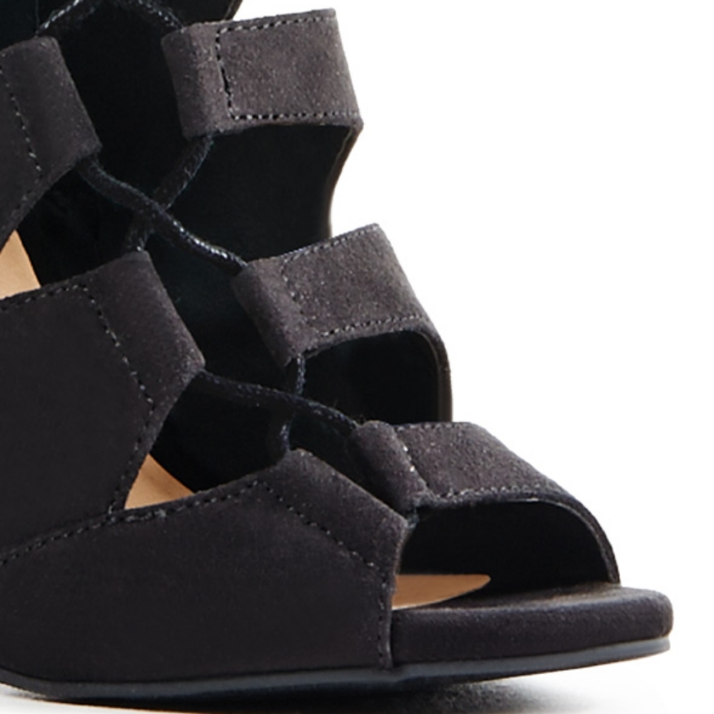 JustFab | Stefany Heel - Black / Size: 10 - Picture 4 of 7